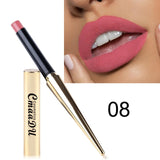 Matte Sexy Nonstick Cup 8 colors Long Lasting Waterproof Makeup Lipstick silky texture durable make up Cosmetic Beauty cmaadu