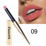 Matte Sexy Nonstick Cup 8 colors Long Lasting Waterproof Makeup Lipstick silky texture durable make up Cosmetic Beauty cmaadu