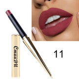 Matte Sexy Nonstick Cup 8 colors Long Lasting Waterproof Makeup Lipstick silky texture durable make up Cosmetic Beauty cmaadu