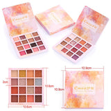 Nude Eye Shadow Palette 16 Color Eyeshadow Mermaid Shimmer Matte Glitter Powder Waterproof Paleta De Sombra Eyes Make up Pallete