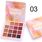 Nude Eye Shadow Palette 16 Color Eyeshadow Mermaid Shimmer Matte Glitter Powder Waterproof Paleta De Sombra Eyes Make up Pallete