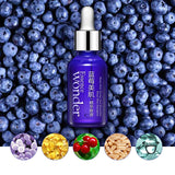 Moisturizing Repair Liquid Collagen Face Essence Serum Skin Care Liquid Blueberry Plants Face Serum Brighten Water Facial Care