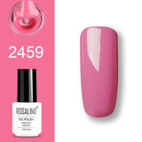 ROSALIND Gel Polish Set UV Vernis Semi Permanent Primer Top Coat 7ML Poly Gel Varnish Nail Art Manicure Gel Lak PolishesNails