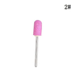 MEET ACROSS Ceramic Nail Drill Bit Diamond Electric Manicure Cutter Machine Rotate Remove Head Accessories Nail Art Tools