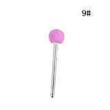 MEET ACROSS Ceramic Nail Drill Bit Diamond Electric Manicure Cutter Machine Rotate Remove Head Accessories Nail Art Tools