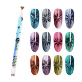 38 Style Extra Thick Magnet Stick Tools for Cat Eye Nail Gel Polish Magnetic Pen Magic 3D DIY Phantom Effect DIY Magnetic Board